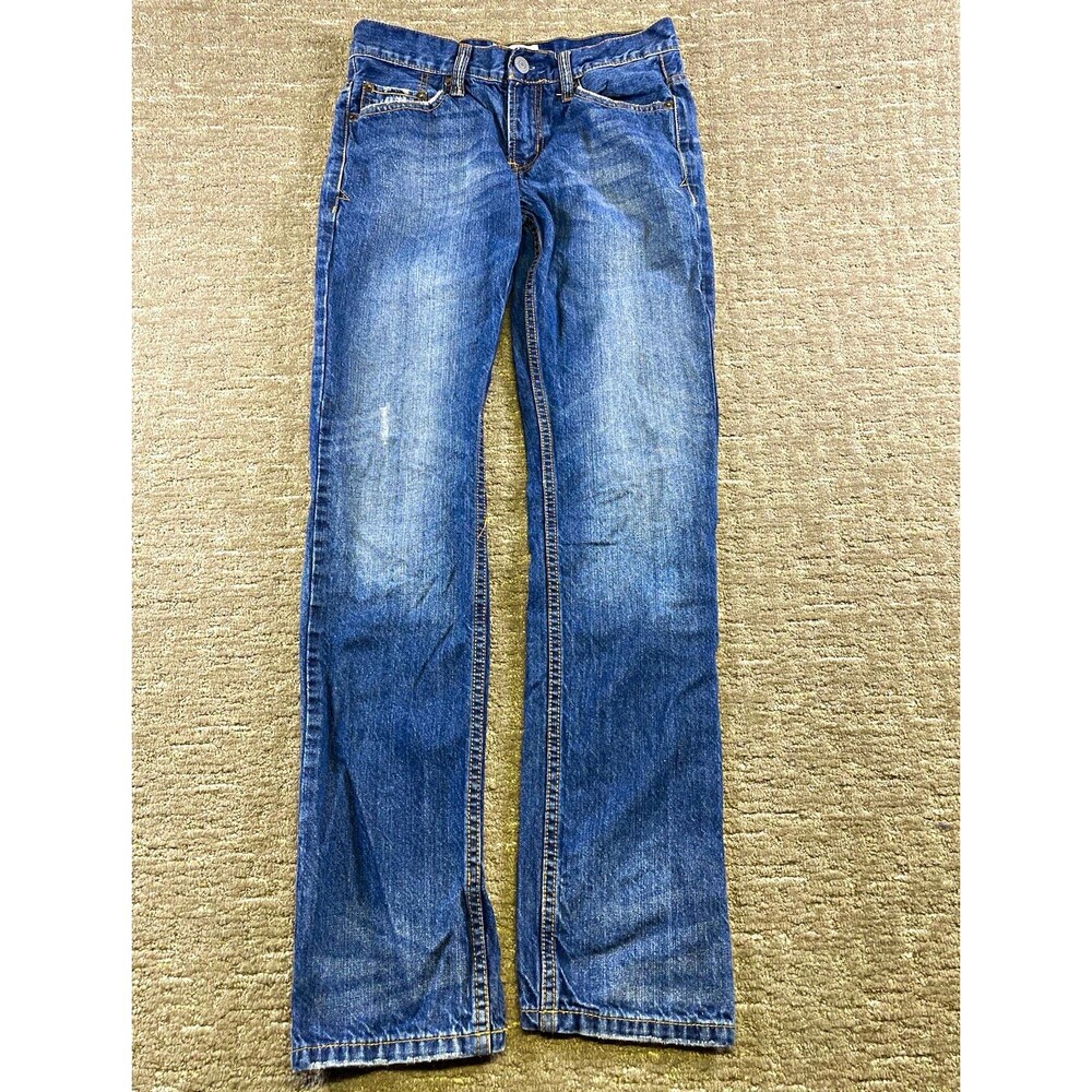 Men’s Aéropostale bowery Slim Straight Blue Medium Wash Denim Jeans 29x32